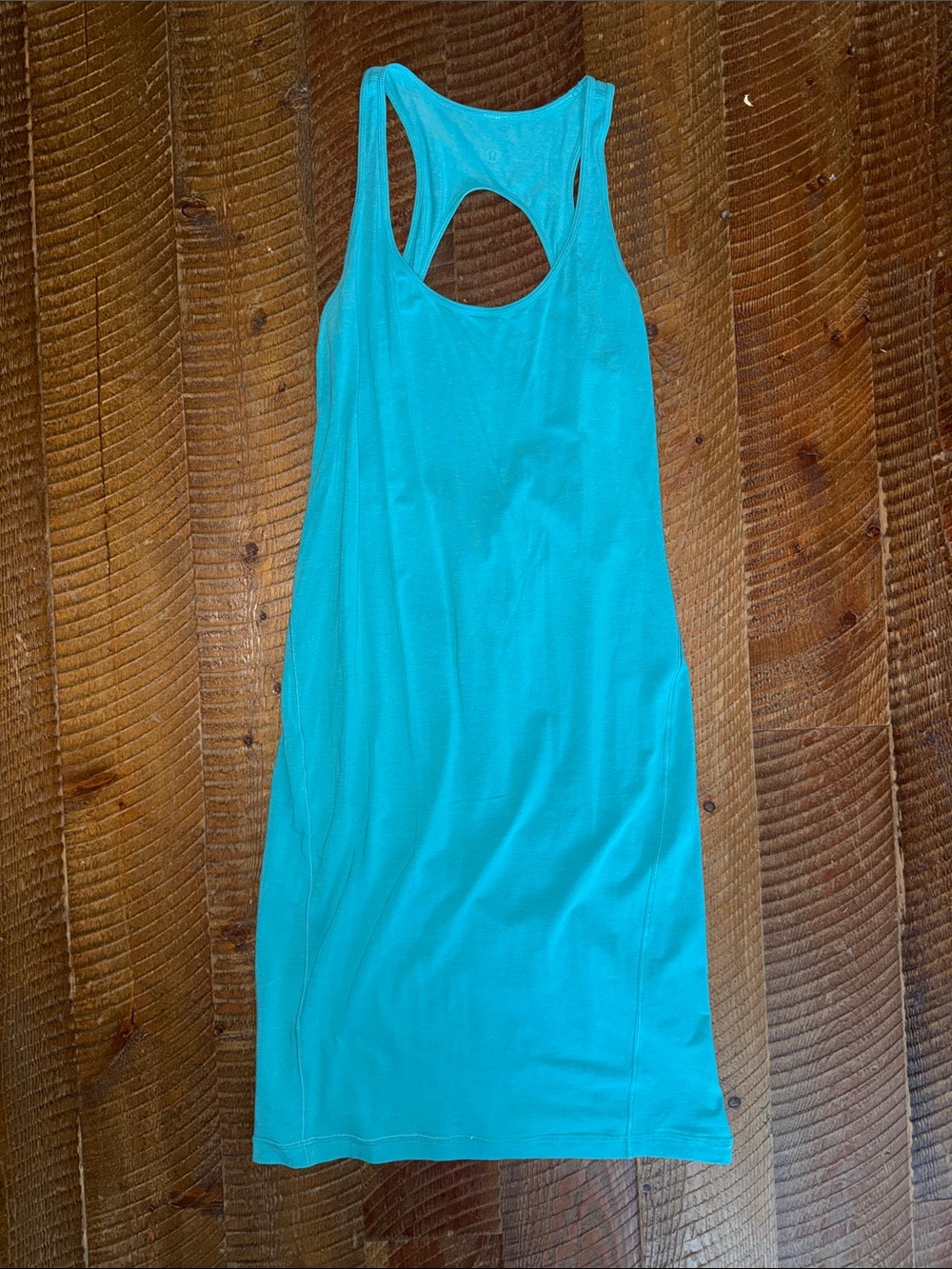 lululemon athletica Turquoise Racerback Tank Dress
